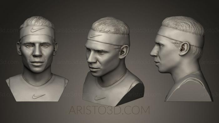 Busts and bas-reliefs of famous people (BUSTC_0513) 3D model for CNC machine